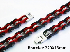 Stainless Steel 316L Bracelets (Bike Chain)-HY55B0159I80