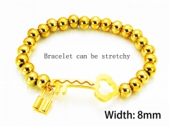 HY Wholesale Rosary Bracelets Stainless Steel 316L-HY76B0473NZ