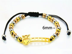 HY Wholesale Rosary Bracelets Stainless Steel 316L-HY76B0820NY
