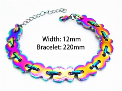 HY Wholesale Stainless Steel 316L Bracelets (Colorful)-HY90B0234IQQ