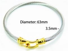 HY Jewelry Wholesale Stainless Steel 316L Bangle (Steel Wire)-HY58B0172HRR
