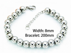 HY Wholesale Rosary Bracelets Stainless Steel 316L-HY76B0421KL