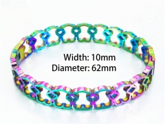 HY Jewelry Wholesale Stainless Steel 316L Bangle (Colorful)-HY90B0226HMR
