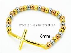 HY Wholesale Rosary Bracelets Stainless Steel 316L-HY76B0410MLV