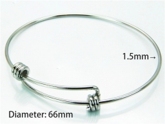HY Jewelry Wholesale Stainless Steel 316L Bangle (PDA Style))-HY81B0139HQQ