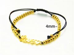 HY Wholesale Rosary Bracelets Stainless Steel 316L-HY76B1057MLT