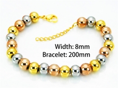 HY Wholesale Rosary Bracelets Stainless Steel 316L-HY76B0422MC