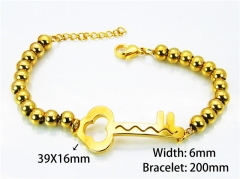 HY Wholesale Rosary Bracelets Stainless Steel 316L-HY76B0297NE