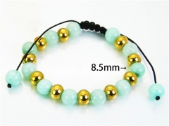 HY Wholesale Rosary Bracelets Stainless Steel 316L-HY76B1404MLE