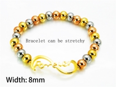 HY Wholesale Rosary Bracelets Stainless Steel 316L-HY76B0472MLF
