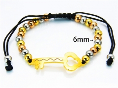 HY Wholesale Rosary Bracelets Stainless Steel 316L-HY76B0795NV