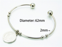 HY Jewelry Wholesale Stainless Steel 316L Bangle (PDA Style)-HY58B0193LS