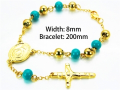 HY Wholesale Rosary Bracelets Stainless Steel 316L-HY76B0528ML