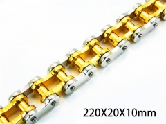 Stainless Steel 316L Bracelets (Bike Chain)-HY08B0114JJR