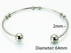 HY Jewelry Wholesale Stainless Steel 316L Bangle (PDA Style))-HY81B0147HRR