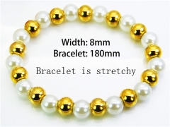 HY Wholesale Rosary Bracelets Stainless Steel 316L-HY76B0500LX
