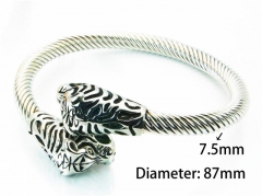 HY Jewelry Wholesale Stainless Steel 316L Bangle (Steel Wire)-HY22B0079ILS