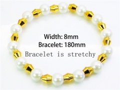 HY Wholesale Rosary Bracelets Stainless Steel 316L-HY76B0503LD