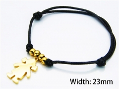 HY Wholesale Stainless Steel 316L Bracelets (18K-Gold Color)-HY81B0067HJZ