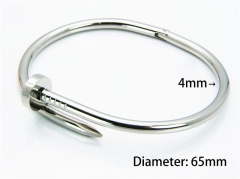 Stainless Steel 316L Bangle (Popular)-HY81B0075HZZ