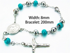 HY Wholesale Rosary Bracelets Stainless Steel 316L-HY76B0524ME