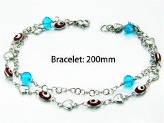 HY Wholesale Stainless Steel 316L Bracelets (Steel Color)-HY81B0161HHW
