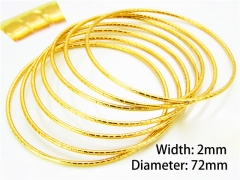 HY Jewelry Wholesale Stainless Steel 316L Bangle (Merger)-HY58B0106HKF