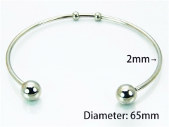 HY Jewelry Wholesale Stainless Steel 316L Bangle (PDA Style))-HY81B0149HYY