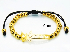 HY Wholesale Rosary Bracelets Stainless Steel 316L-HY76B0815NA
