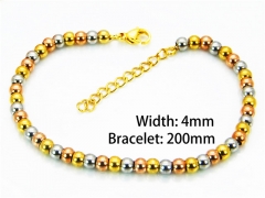 HY Wholesale Rosary Bracelets Stainless Steel 316L-HY76B0416LQ