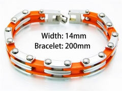 Stainless Steel 316L Bracelets (Bike Chain)-HY55B0161JKW