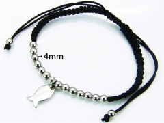 HY Wholesale Stainless Steel 316L Bracelets (Steel Color)-HY81B0057H00