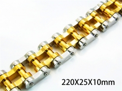 Stainless Steel 316L Bracelets (Bike Chain)-HY08B0118KMA