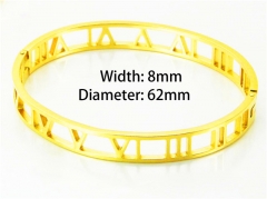 Stainless Steel 316L Bangle (Popular)-HY59B0845HHL