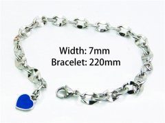 Stainless Steel 316L Bracelets (Steel Color)-HY81B0655MQ