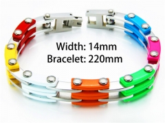 Stainless Steel 316L Bracelets (Bike Chain)-HY55B0163JKX