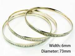 HY Jewelry Wholesale Stainless Steel 316L Bangle (Merger)-HY58B0198HKS