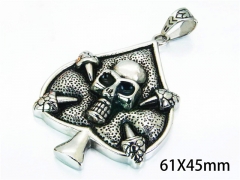 HY Jewelry Wholesale Pendants (Skull Style)-HY22P0650HIT