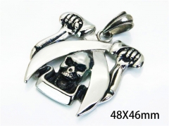HY Jewelry Wholesale Pendants (Skull Style)-HY22P0659HIC