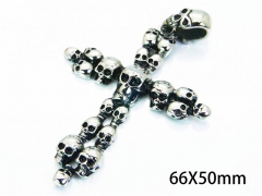 HY Jewelry Wholesale Pendants (Skull Style)-HY22P0682HIB