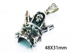 HY Jewelry Wholesale Pendants (Skull Style)-HY22P0694HIX