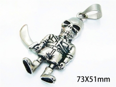 HY Jewelry Wholesale Pendants (Skull Style)-HY22P0657HIZ