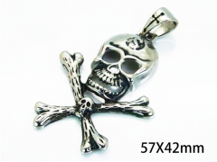 HY Jewelry Wholesale Pendants (Skull Style)-HY22P0661HIB