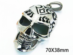 HY Jewelry Wholesale Pendants (Skull Style)-HY22P0652HIB