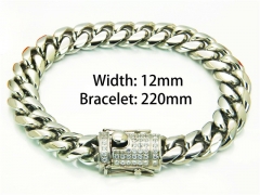 HY Stainless Steel Bracelets (Good Quality)-HY18B0700KLC