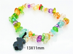 HY Stainless Steel Bracelets (Colorful)-HY64B1194HJW