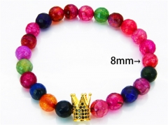 HY Stainless Steel Bracelets (Colorful)-HY35B0626HJX