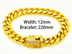 HY Stainless Steel Bracelets (Good Quality)-HY18B0703L7L