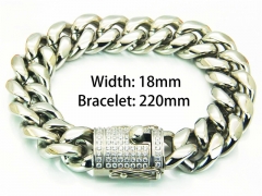 HY Stainless Steel Bracelets (Good Quality)-HY18B0697PJZ