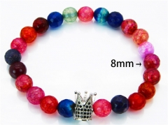 HY Stainless Steel Bracelets (Colorful)-HY35B0625HJS